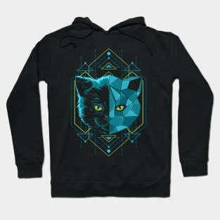 Cat Head Geometry Hoodie